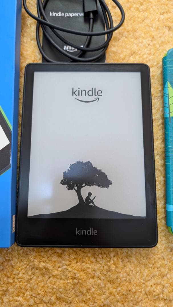 広告無し　Kindle Paperwhite キッズモデル 11世代　カバー付き