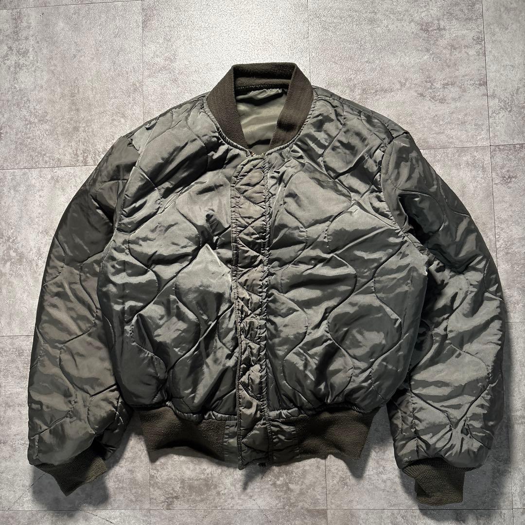 90s USA製　alpha ma-1 flight jacket 短丈　L