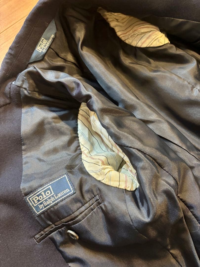 【ラルフローレン120cmスーツ5点】スーツ上下、ネクタイ、シャツ、靴20cm