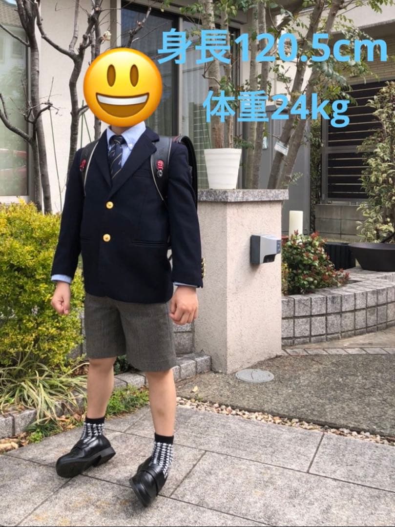 【ラルフローレン120cmスーツ5点】スーツ上下、ネクタイ、シャツ、靴20cm