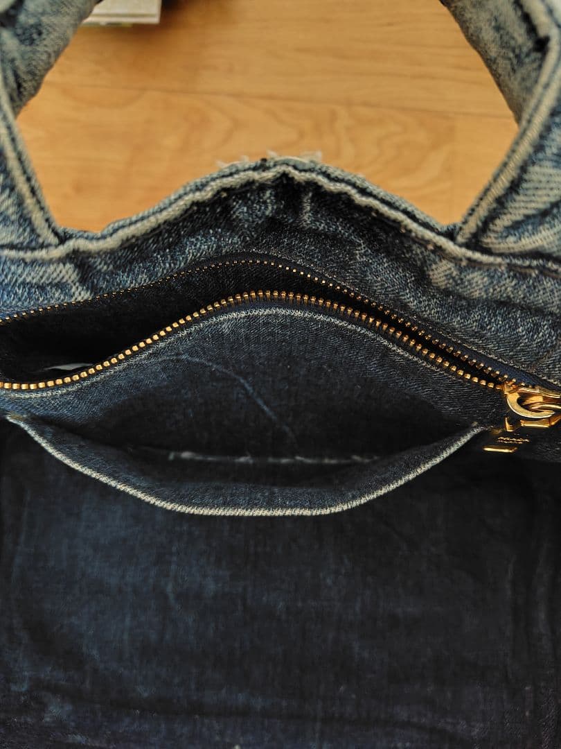 ♥*️様 PRADA　プラダ　 デニム　トートバッグ　カナパ