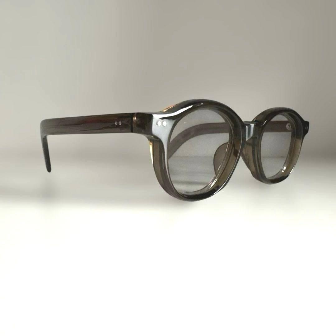 【美品】guepard　サングラス　アセテート　gp10　度なし　ケース付き