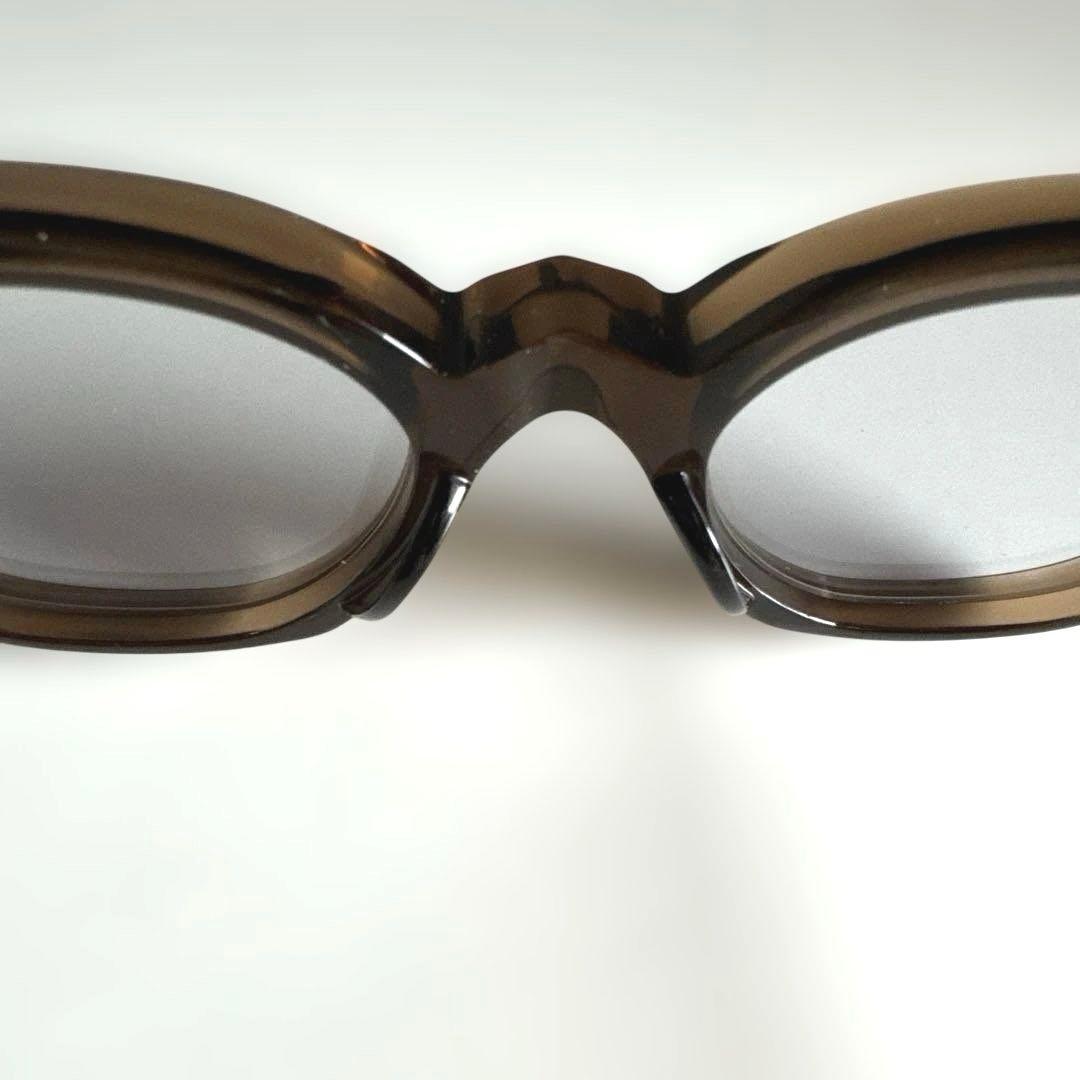 【美品】guepard　サングラス　アセテート　gp10　度なし　ケース付き