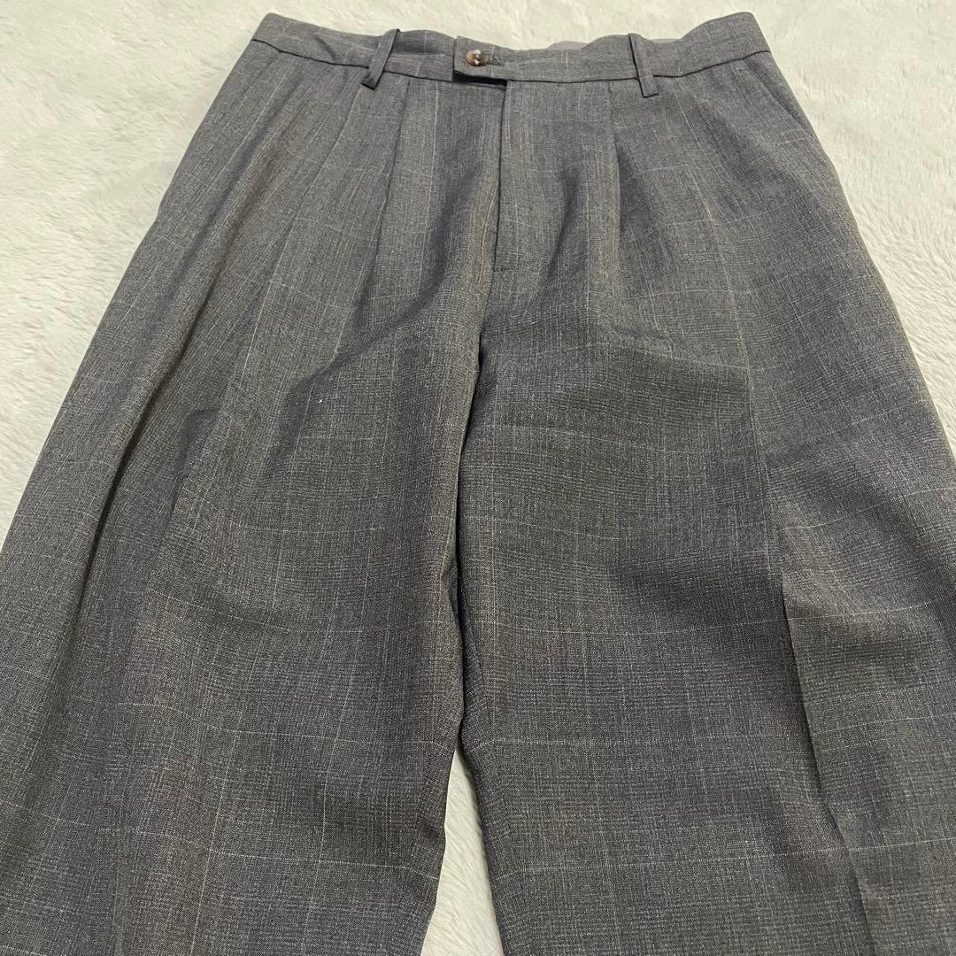 【美品】steinシュタイン テーラードジャケットセットアップ Sサイズ グレー