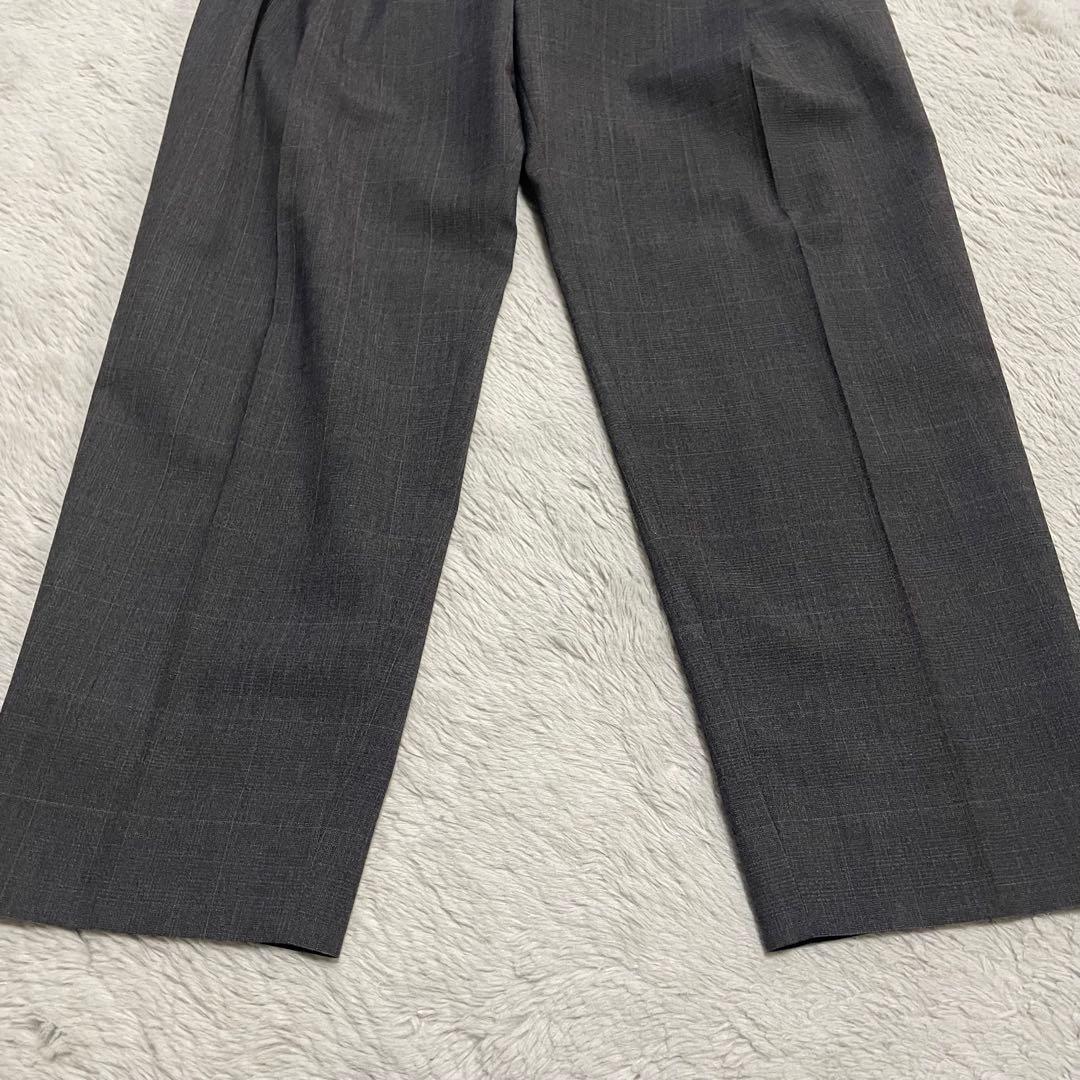 【美品】steinシュタイン テーラードジャケットセットアップ Sサイズ グレー