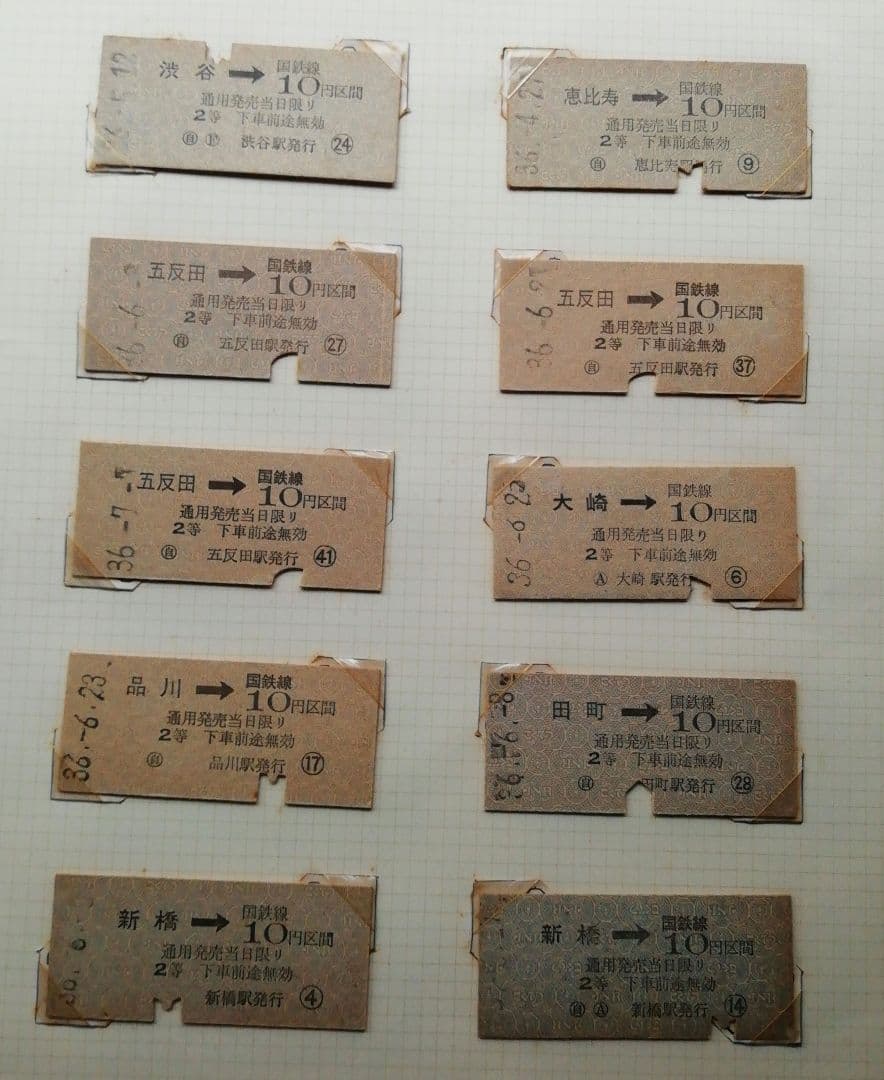 硬券切符×144枚