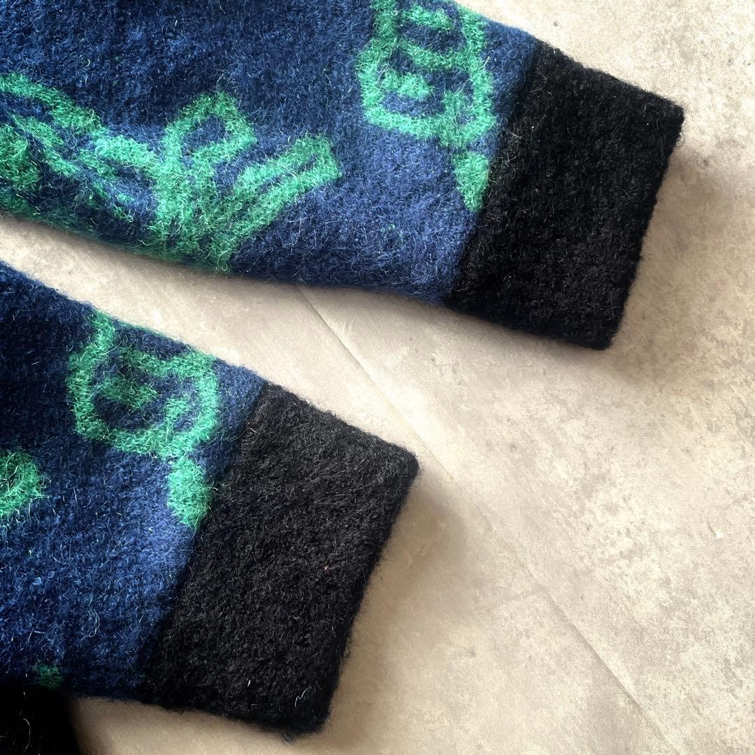 木村拓哉着　希少サイズ50 MARK&LONA 最高級　モヘヤ　スカルジャケット