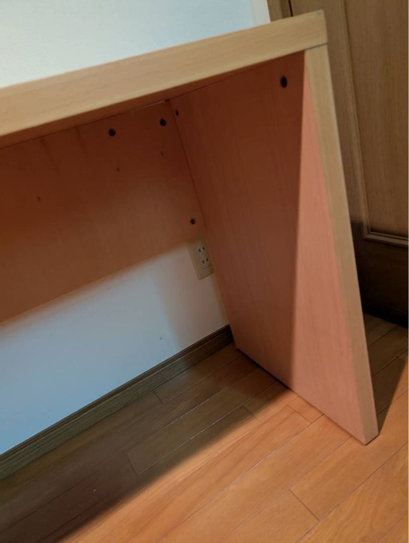 【送料込】無印良品 MUJI ブナ材 長机 作業机 事務机 天然木
