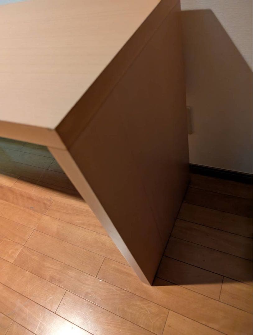 【送料込】無印良品 MUJI ブナ材 長机 作業机 事務机 天然木