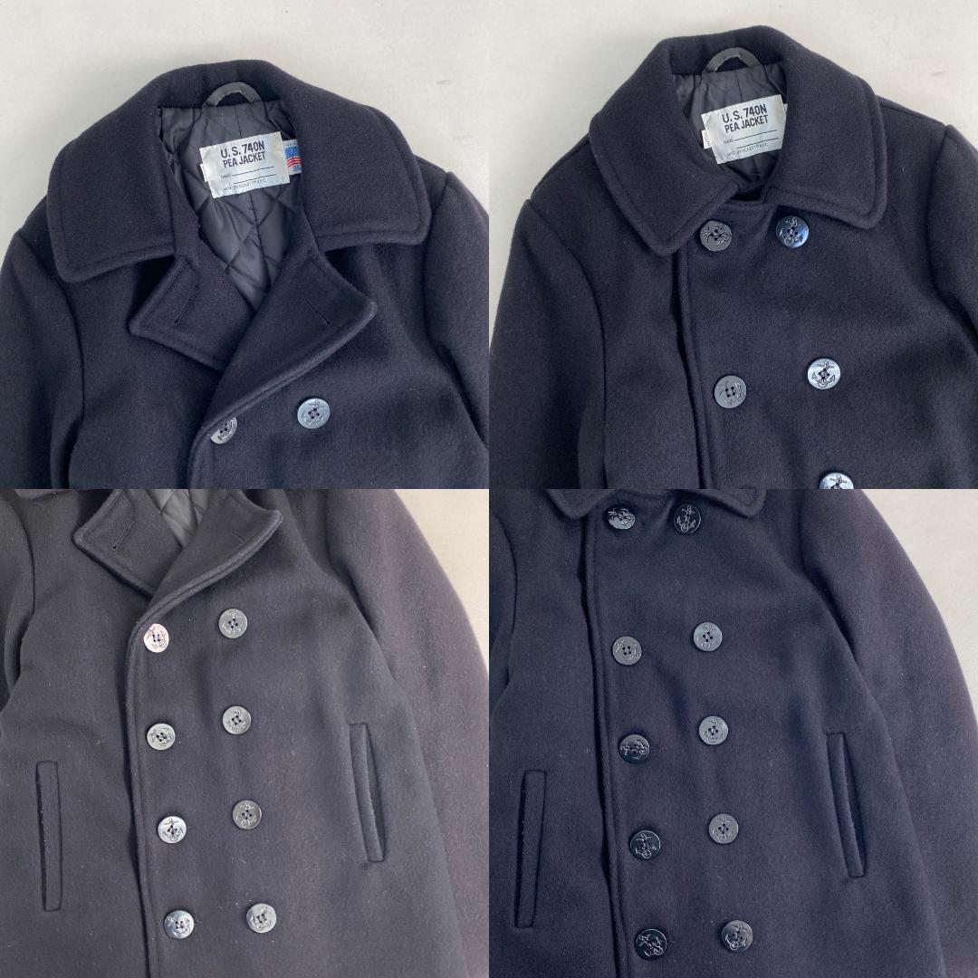 SCHOTT　ピーコート　ウールコート　ショット　740n　ピーコート　36