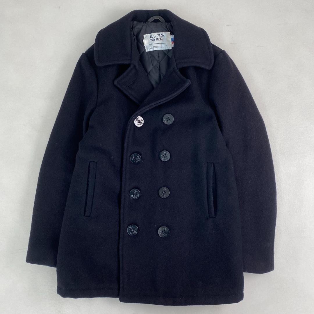 SCHOTT　ピーコート　ウールコート　ショット　740n　ピーコート　36