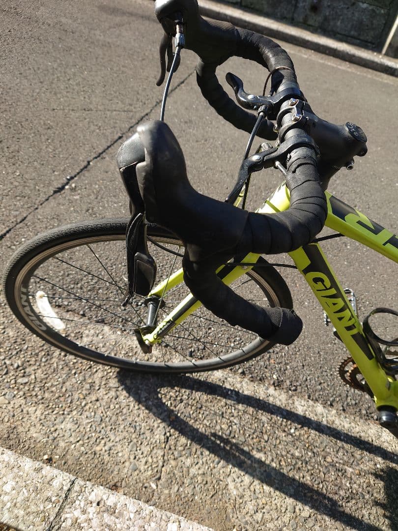 現状品要修理 GIANT TCR　エスポワール　ジュニア　ロードバイク イエロー