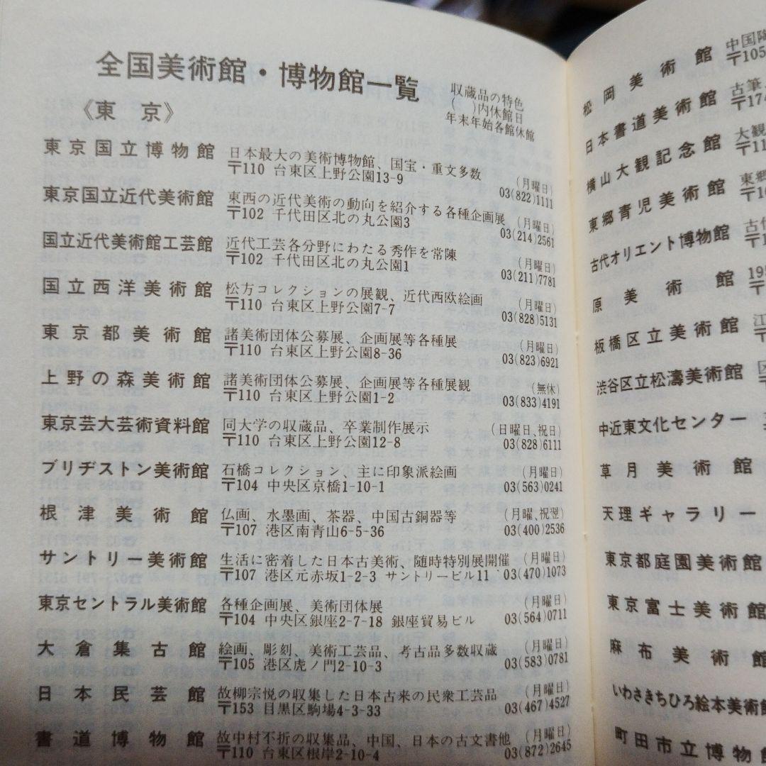 art lovely 美術年鑑手帳1985年　美術年鑑社