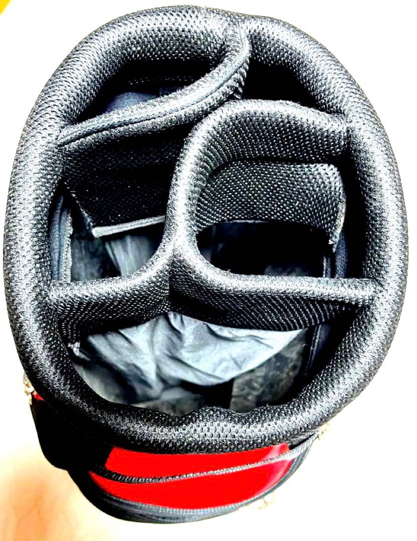 Mizuno ゴルフバッグ ブラック/レッド　美品