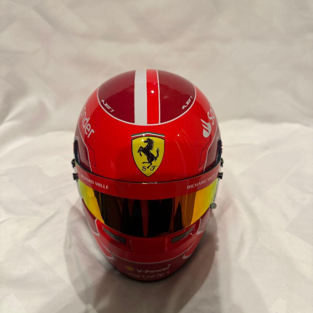Ferrari Charles Leclerc 2024 ミニチュアヘルメット