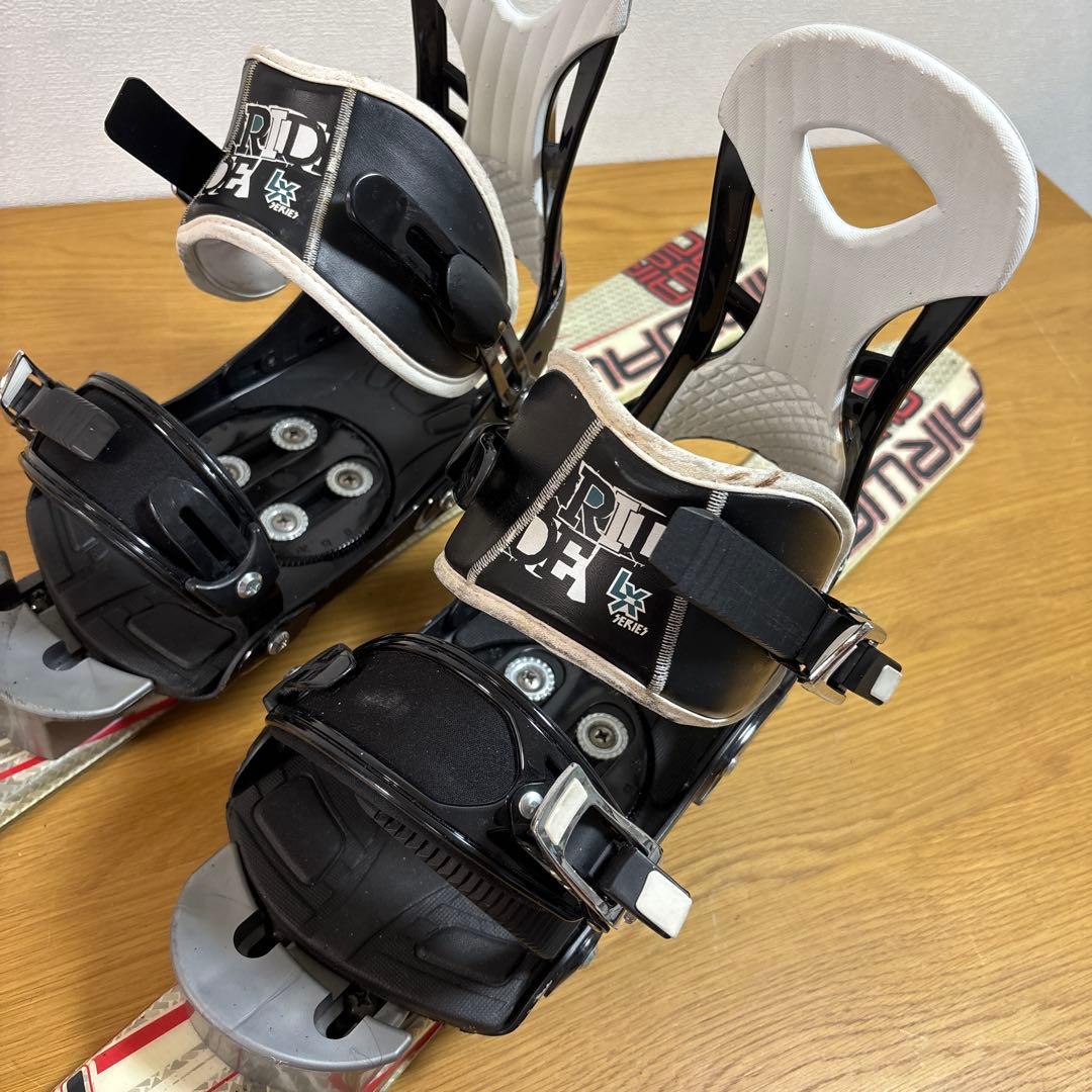 99cm スキー板　RIDE スノーボードビンディング　　ショートスキー