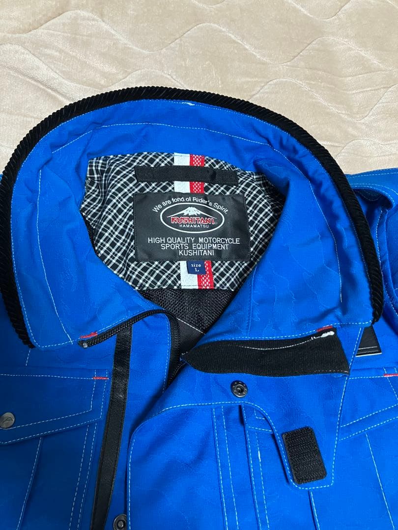 クシタニ　K-2822 ウインターフィンジャケット Lサイズ ライトブルー