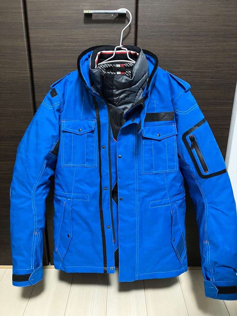 クシタニ　K-2822 ウインターフィンジャケット Lサイズ ライトブルー