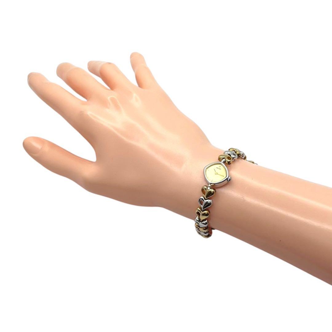 【新品電池】セイコー ハート コンビ レディース ブレスレットウォッチ 1250