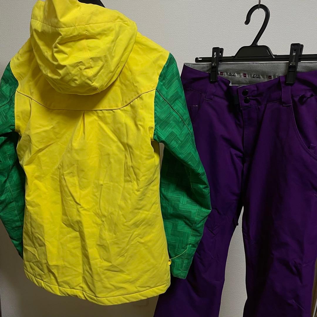 【美品】Ride ライド スノーボードジャケット & パンツ【S&M】上下セット