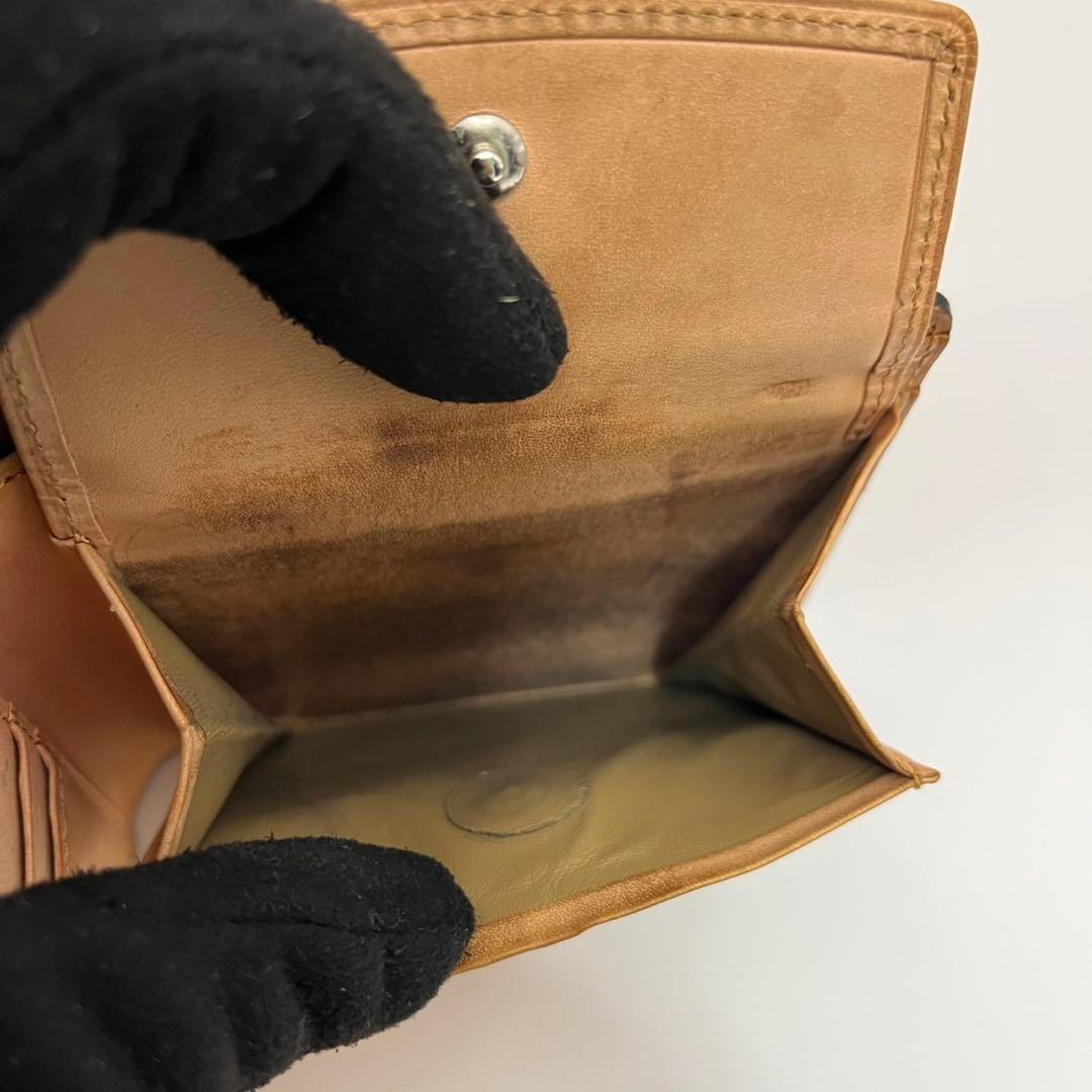 キプリス モルフォ コードバン 二つ折り財布 黒 本革 レザー ブラック