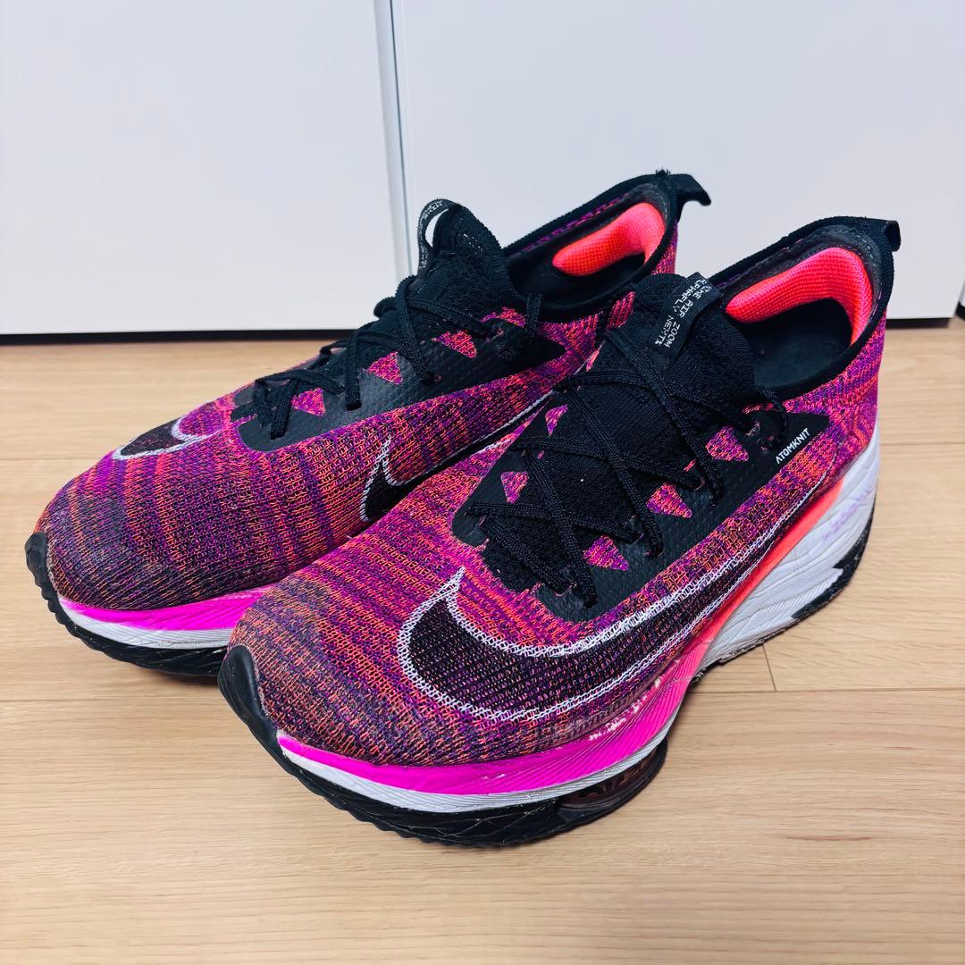 ナイキ　ランニングシューズ　アルファフライ　 初代　紫　大きいサイズ　28.5