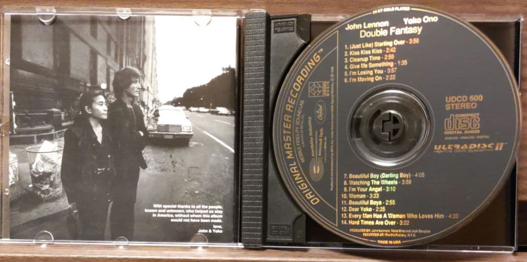 ☕JohnLennon & YokoOno Double Fantasy 24K