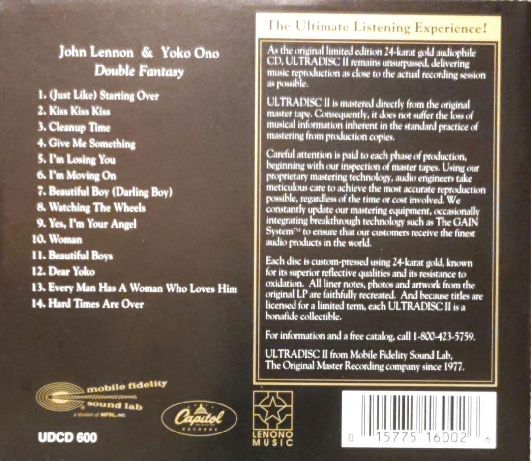 ☕JohnLennon & YokoOno Double Fantasy 24K