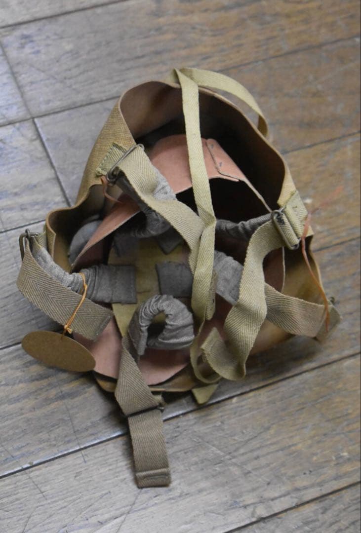 市民防毒面　戦時中　日本軍　昭和化工　團甲二號　乙型　未使用品　セット