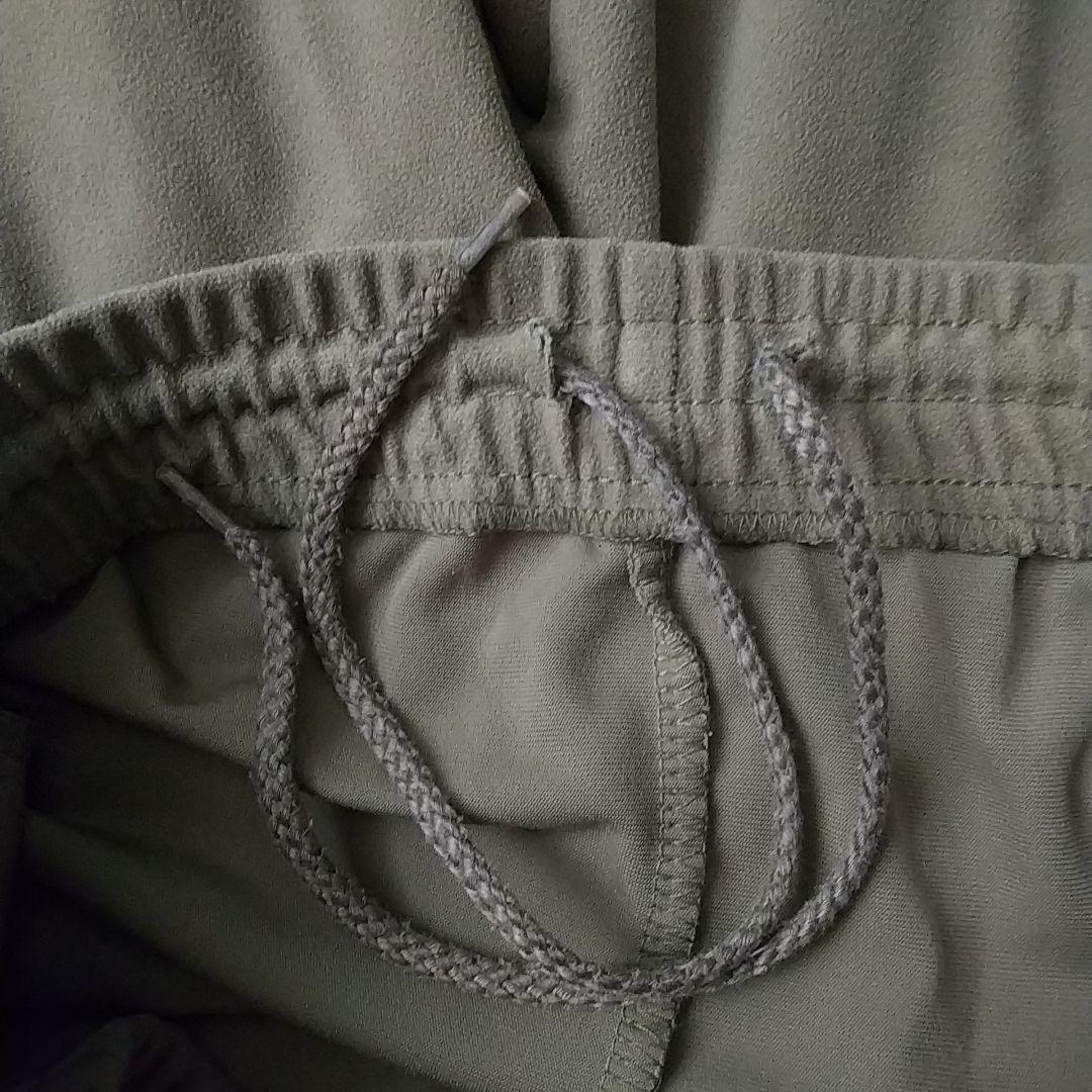 激レア☆アディダス 刺繍ロゴ フリース トラックパンツ 3L カーキ