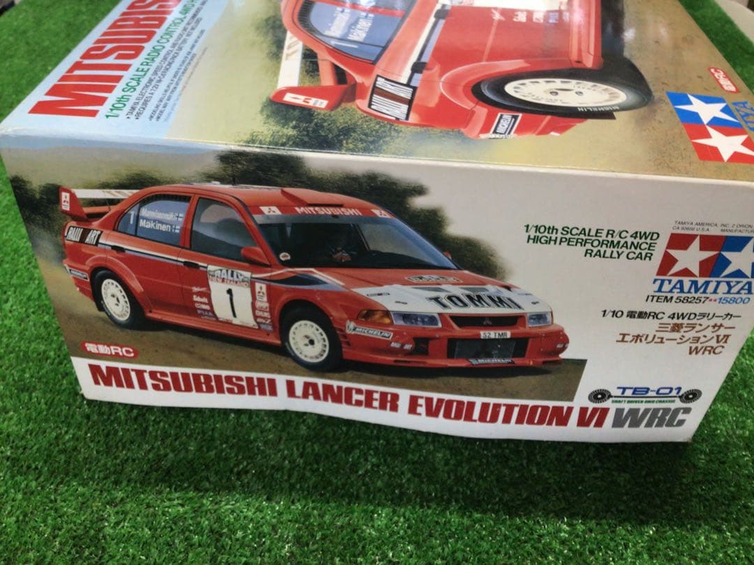 タミヤ 電動ラジコン TB-01 1/10 ボディ無し メカ付き 受信機付き