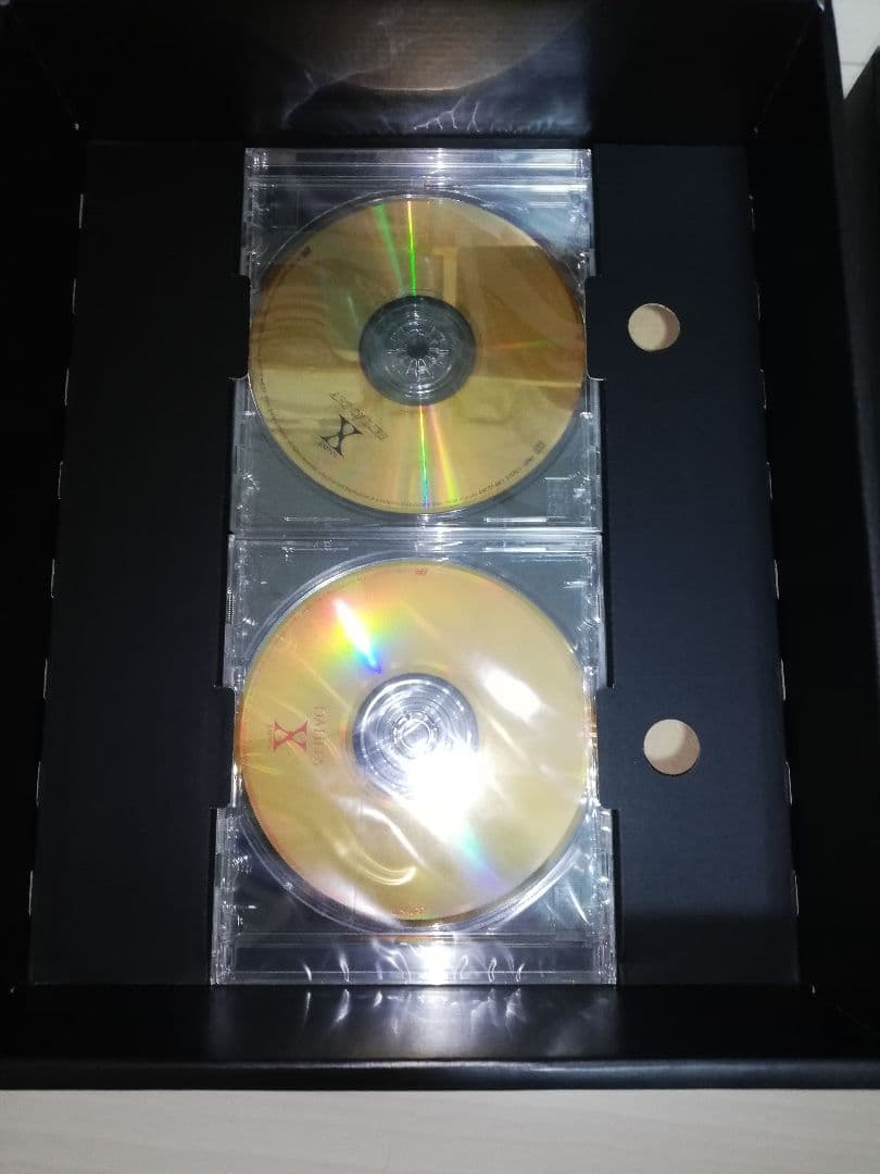 X japan 限定ゴールドCDセット　1998年