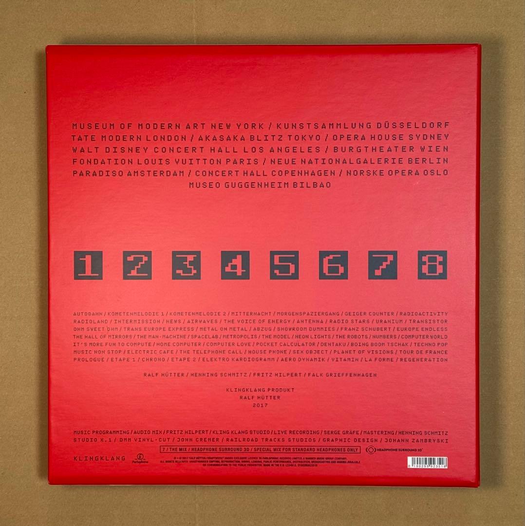 クラフトワーク 3-D The Catalogue LP BOX レコード