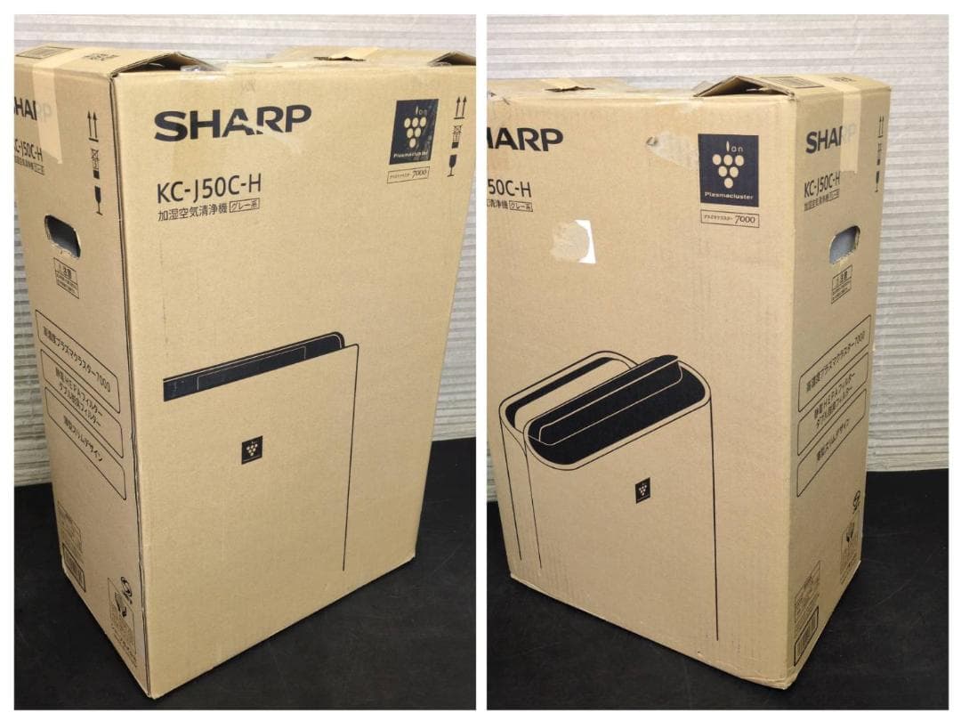 ☆シャープ　加湿空気清浄機　プラズマクラスター　KC-J50C　2024年製