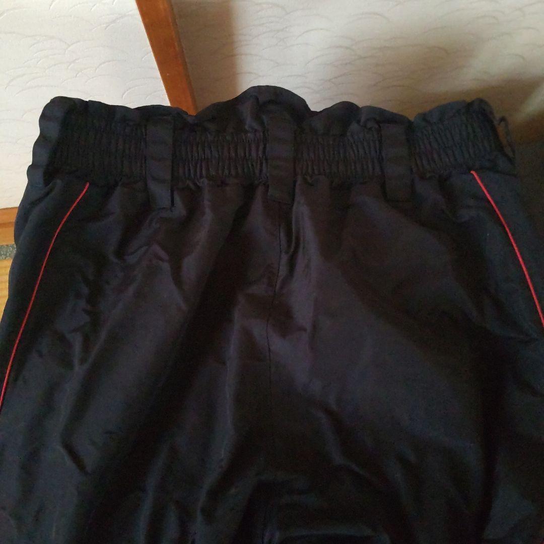 gamakatsu ウインドアップレインスーツ 上下セット 黒