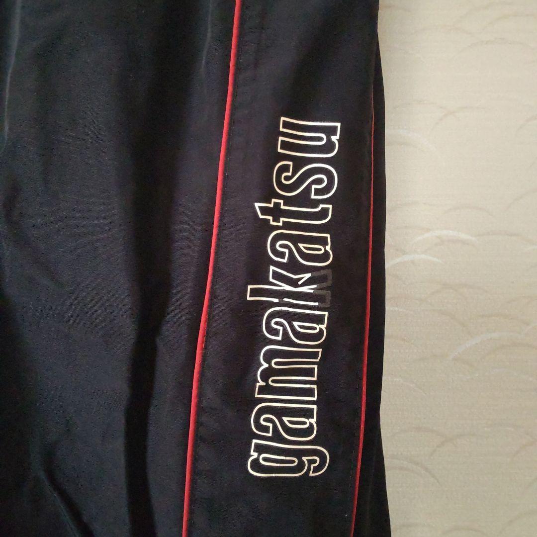 gamakatsu ウインドアップレインスーツ 上下セット 黒