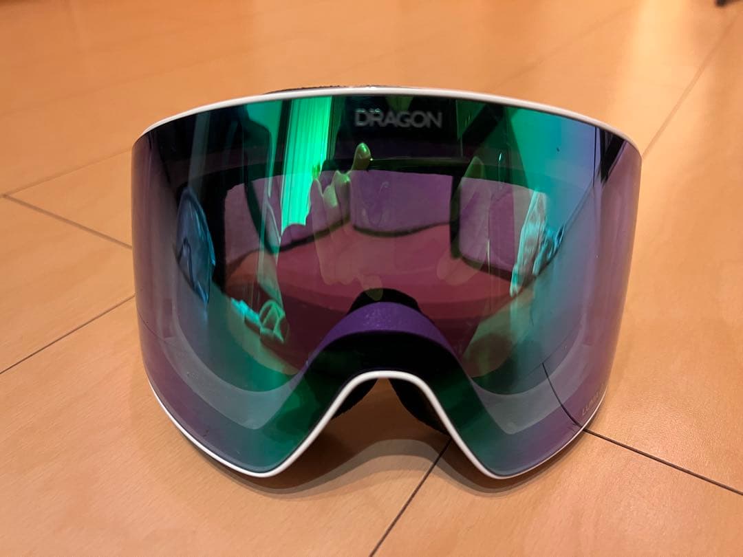 DRAGON ゴーグル グリーンレンズ クリアレンズ交換可能