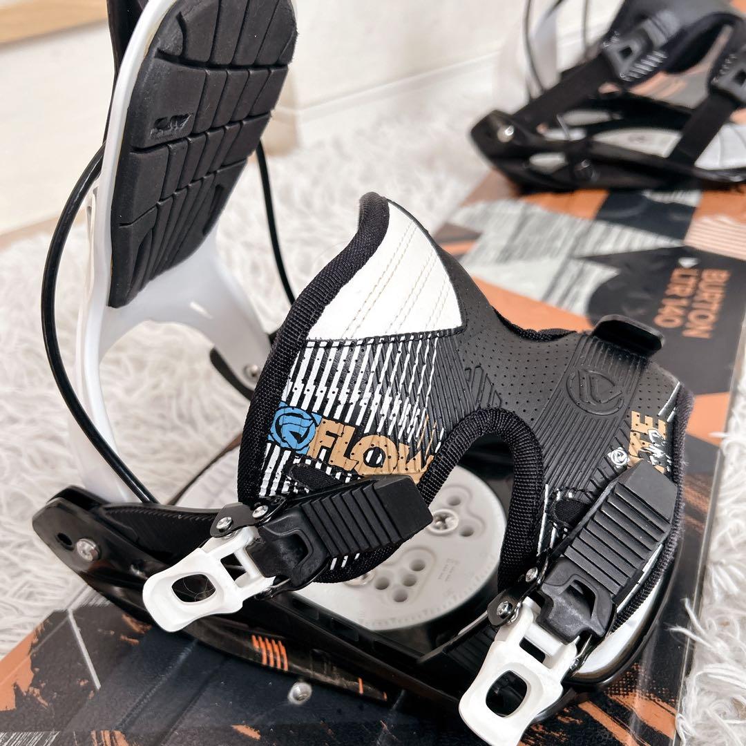 Burtonボード × FLOW バイン × Burton ケース3点セット