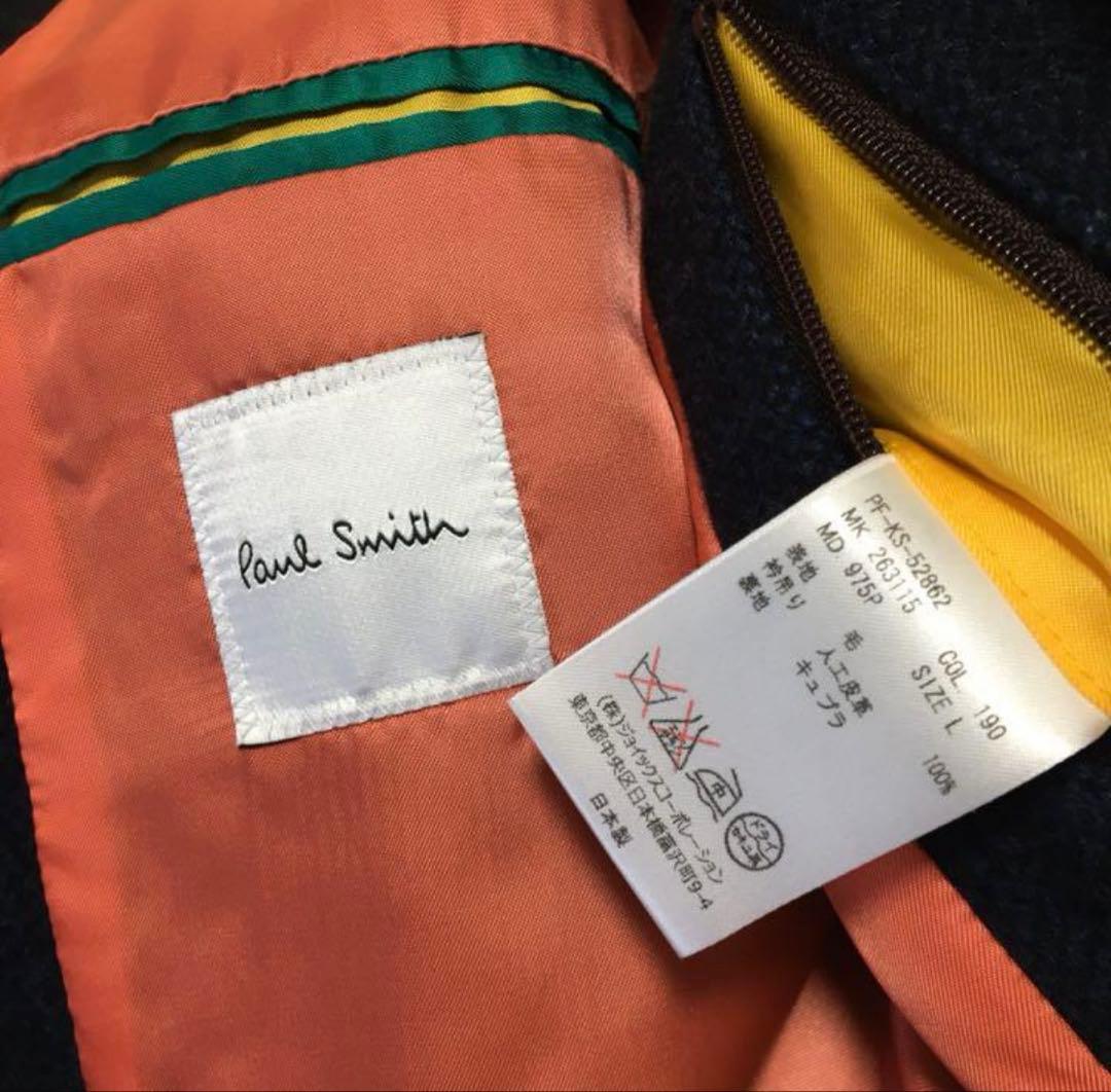 16aw ポールスミス チェスターコート L paul smith