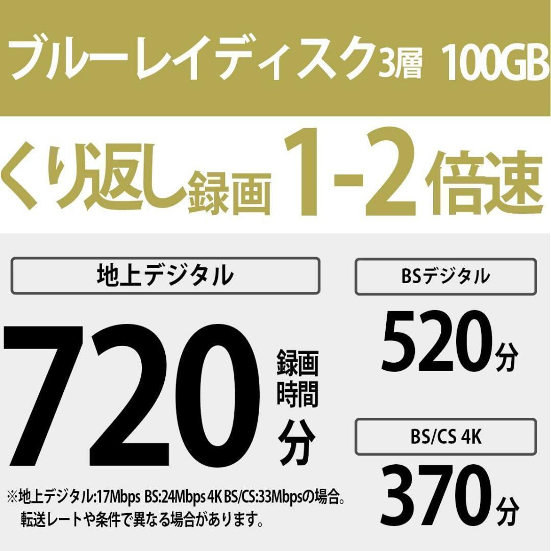 10セット　ソニー ブルーレイディスク BD-RE XL 100GB 3枚入り