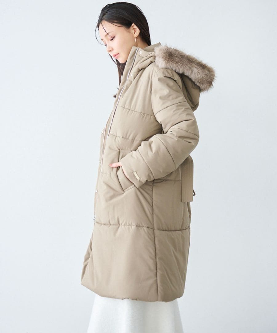 Aimeine ライトサーモロングコート（ダウン）