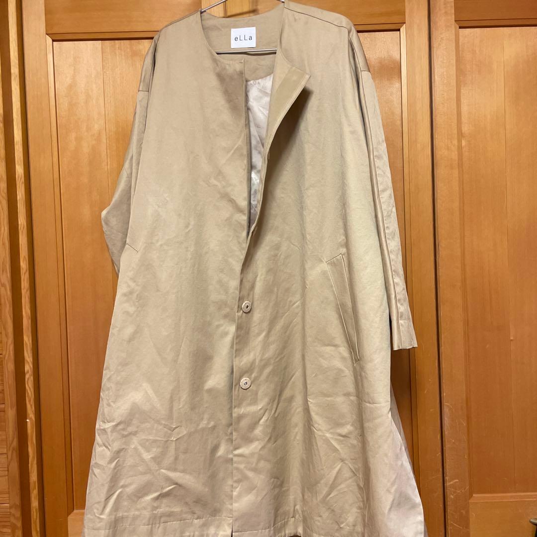 ella ベージュ トレンチコート　スプリングコート