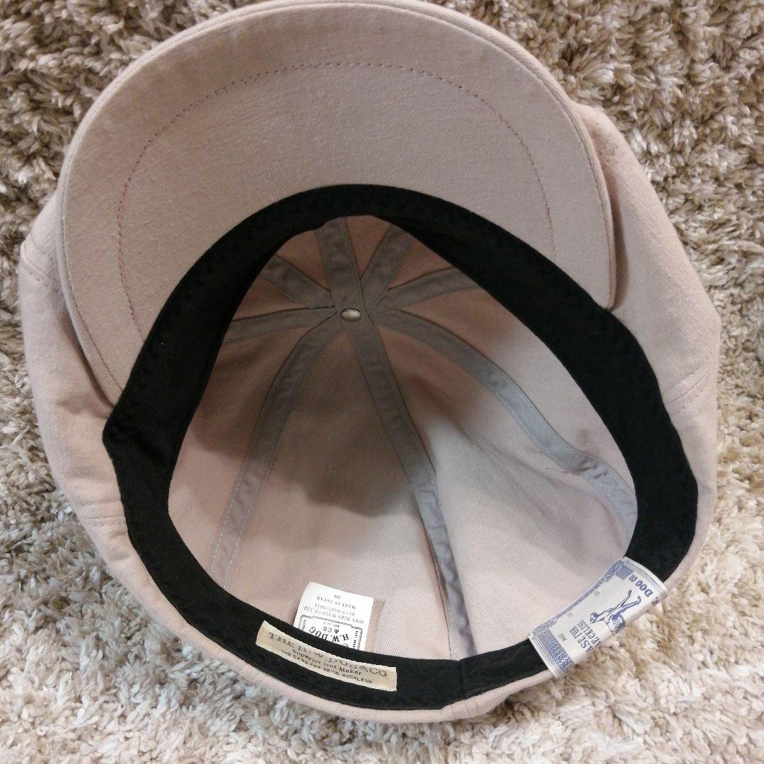 【人気】THE HWDOG&CO ピンク 春色 ハンチング キャスケット 帽子