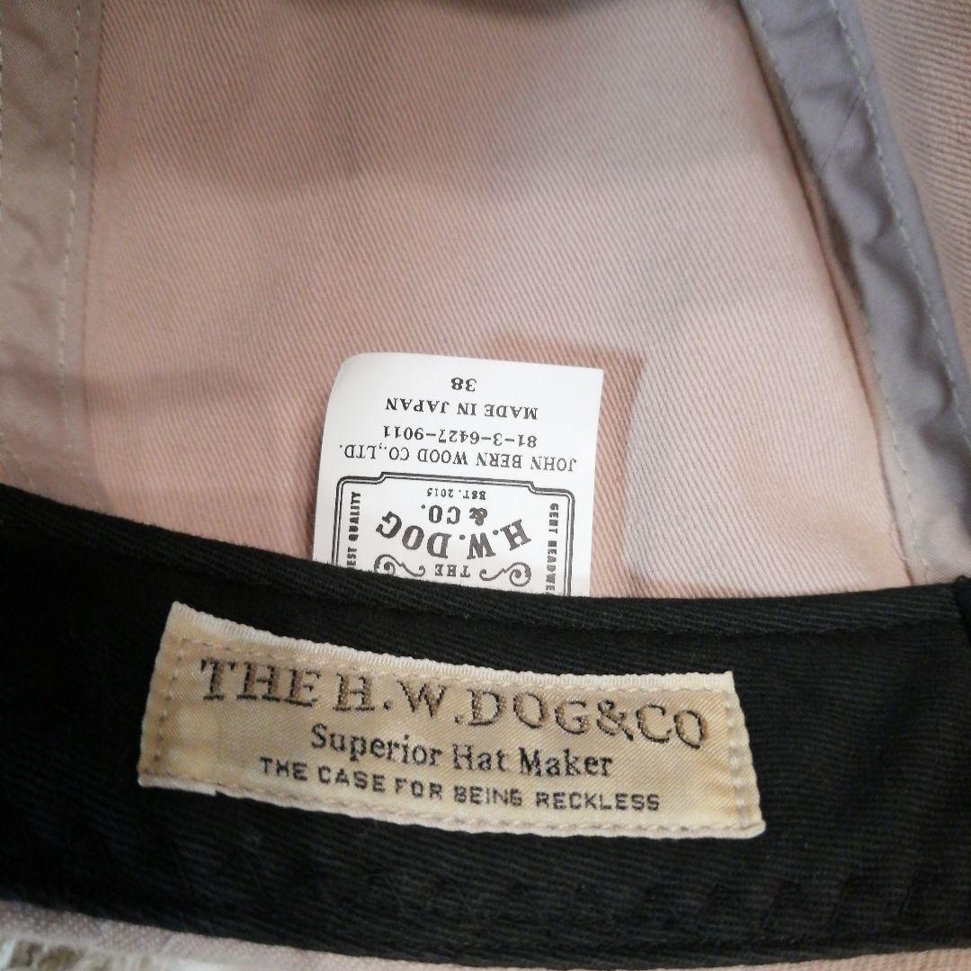 【人気】THE HWDOG&CO ピンク 春色 ハンチング キャスケット 帽子