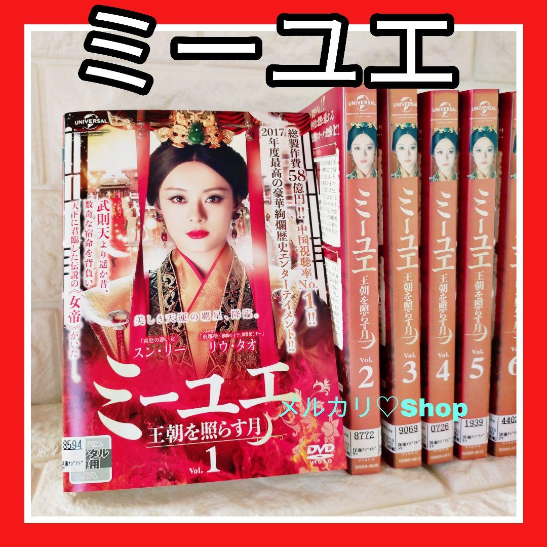 ミーユエ 王朝を照らす月 DVD 中国ドラマ 中国時代劇 華流ドラマ スン・リー