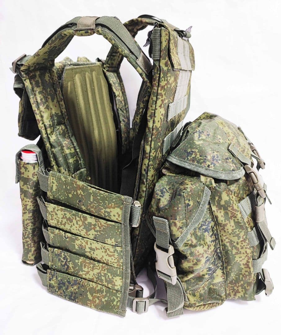 ロシア軍 6B46 6B46-3 プレートキャリア フルセット 新品未使用