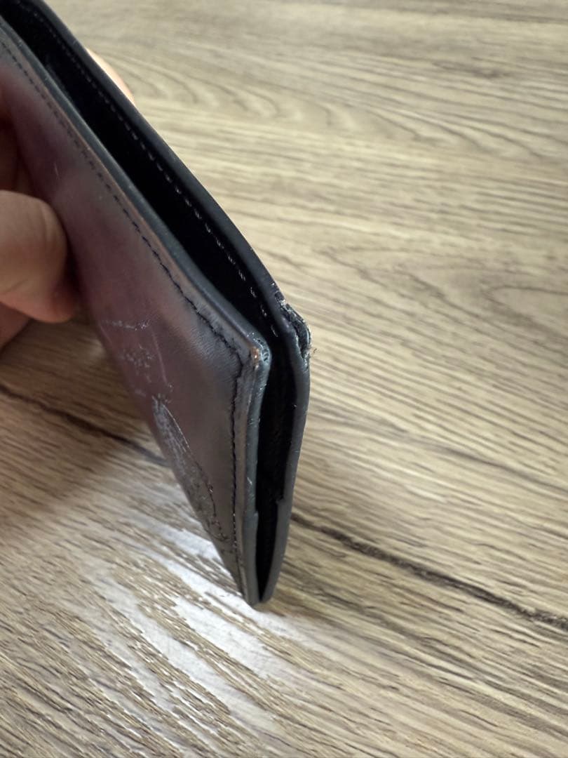 Berluti ベルルッティカリグラフィー 二つ折り財布 マネークリップ