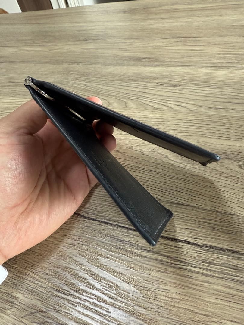 Berluti ベルルッティカリグラフィー 二つ折り財布 マネークリップ