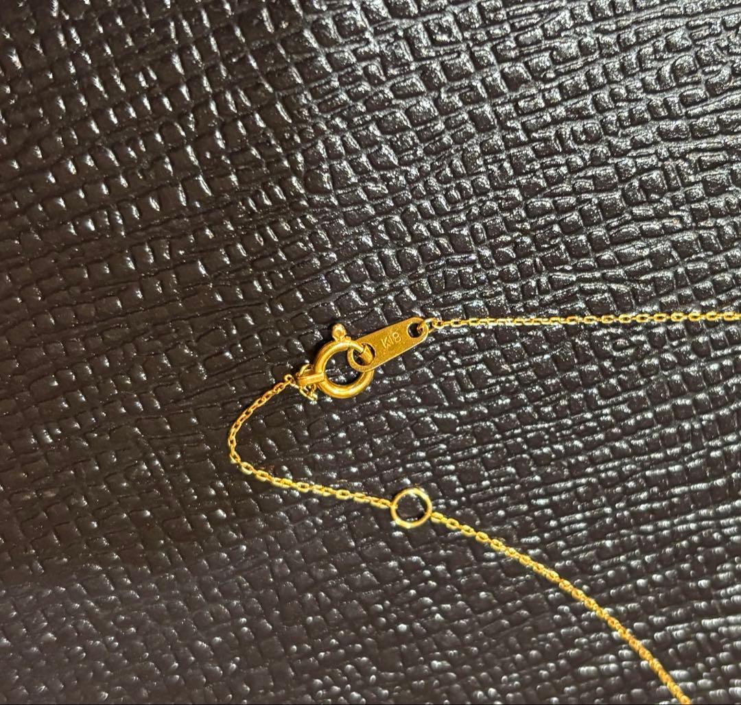 ヴァンドーム青山　ダイヤネックレス　K18