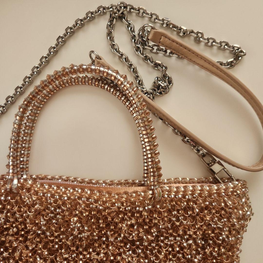 Anteprima ローズゴールド ショルダーバッグ